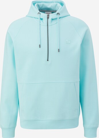 Sweat-shirt s.Oliver en bleu : devant