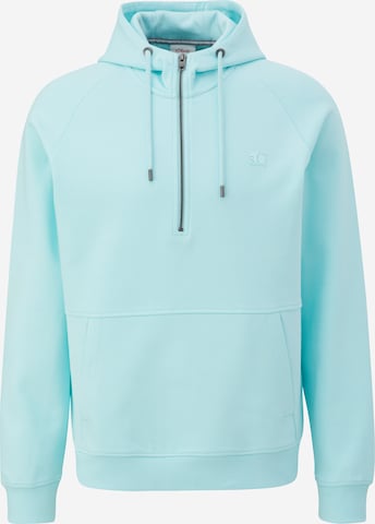 Sweat-shirt s.Oliver en bleu : devant