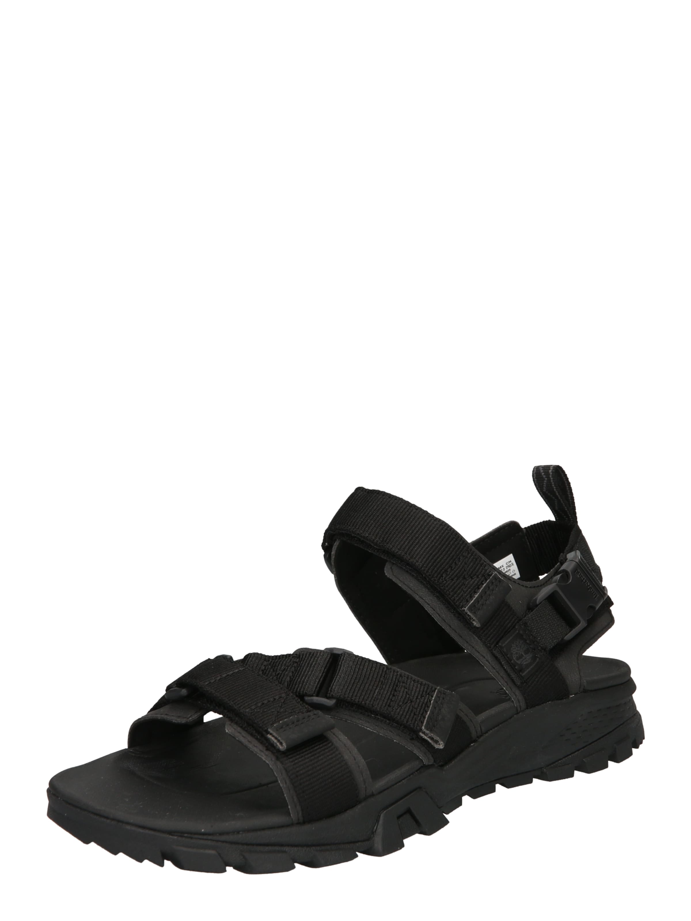 TIMBERLAND Trekking sandal 'Garrison' in Black: front
