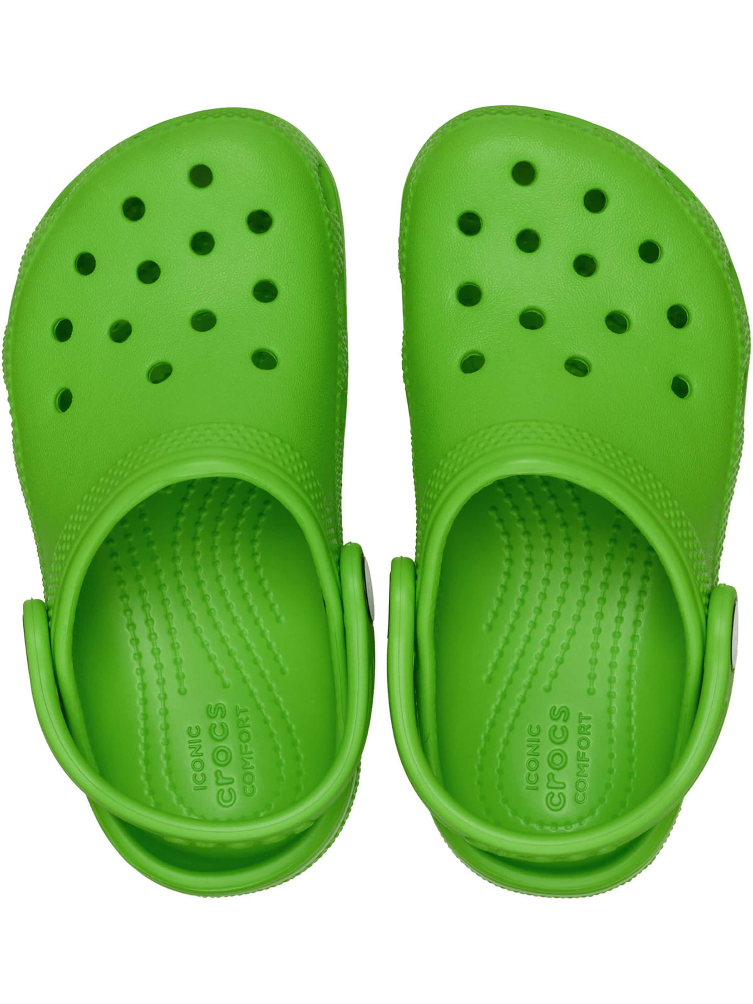 Crocs Buty otwarte 'Classic' w kolorze zielony