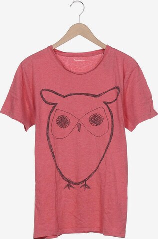KnowledgeCotton Apparel T-Shirt L in Pink: predná strana