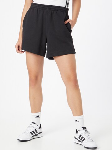 ADIDAS ORIGINALS Nadrág - fekete: elől