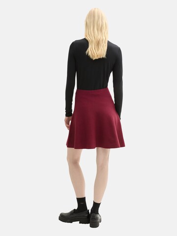 TOM TAILOR DENIM Rok in Rood