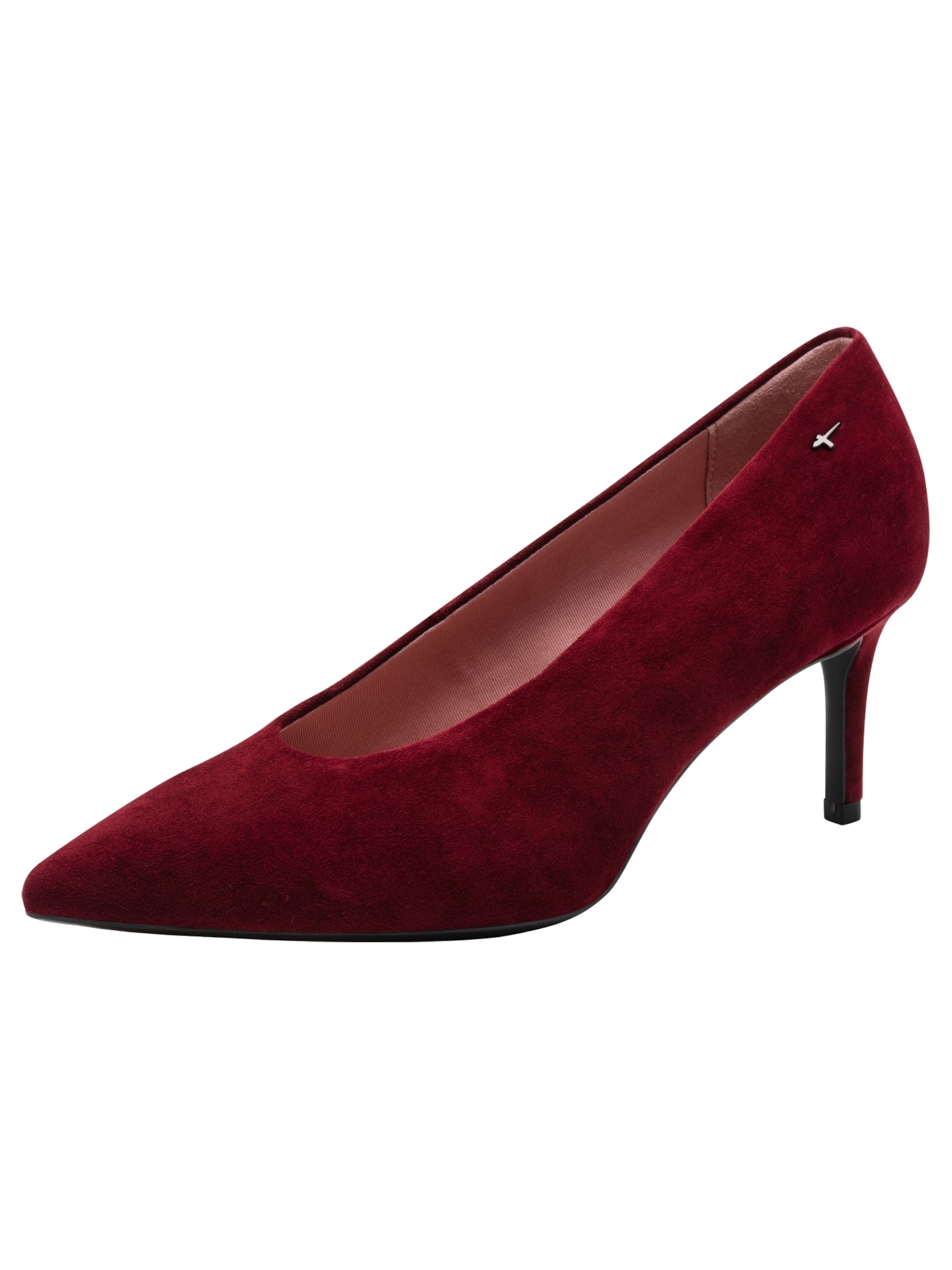 Escarpins Tamaris en rouge : devant