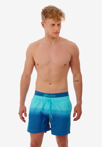 BECO the world of aquasports Board Shorts 'BEactive' in Blue: front