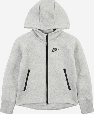 Nike Sportswear Jopa na zadrgo | pegasto siva / črna barva, Prikaz izdelka
