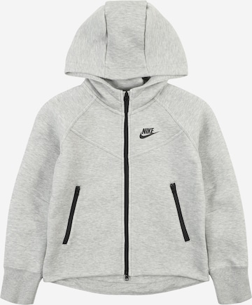 Hanorac de la Nike Sportswear pe gri: față