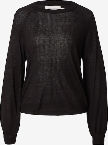 MSCH COPENHAGEN Sweater 'Kobra' in Black: front