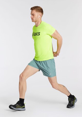 ASICS Regular Workout Pants in Green