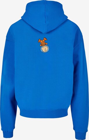 Merchcode Sweatshirt 'Peanuts - Charlie' in Blau