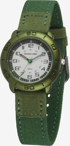 Jacques Farel Watch in Green: front