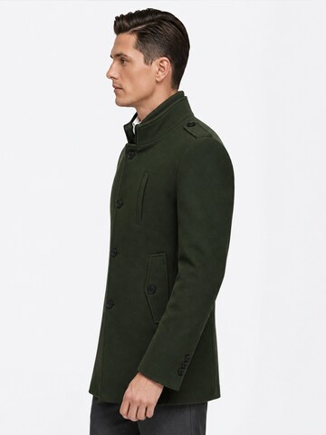 ALLTHEMEN Winter Coat 'Winterruhe' in Green