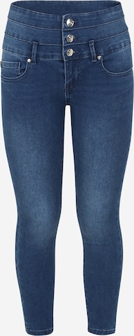 Only Petite Skinny Jeans 'Royal' in Blauw