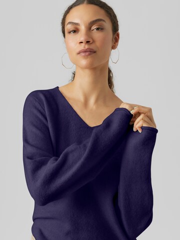 VERO MODA - Pullover 'RAIN' em roxo