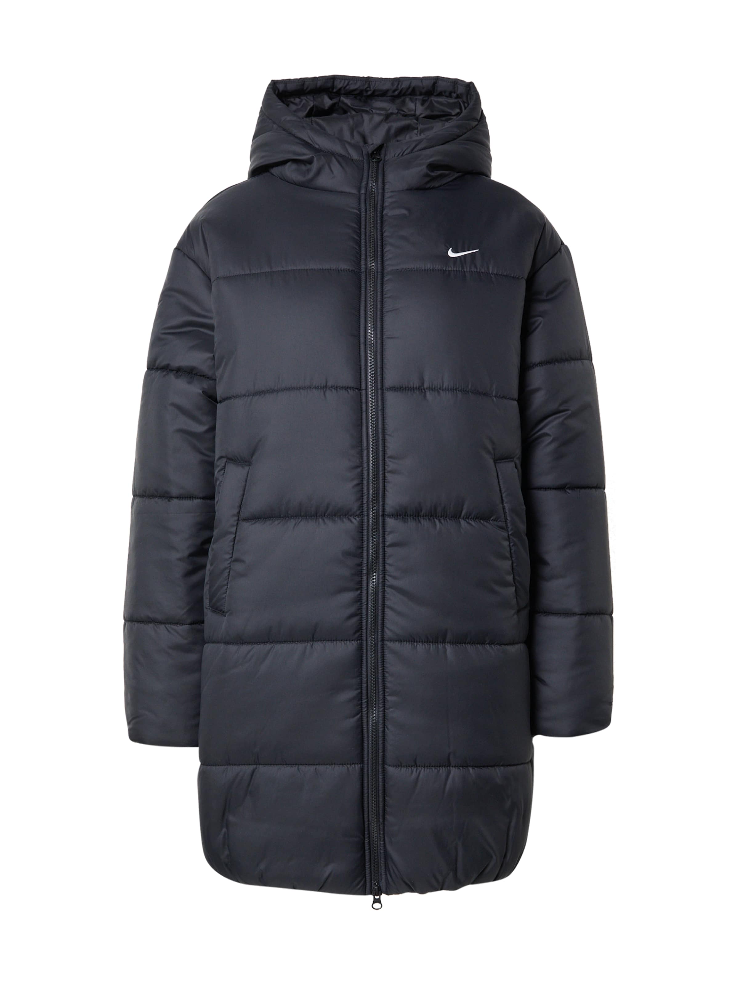Nike Sportswear Зимнее пальто 'Classic' в Черный: спереди
