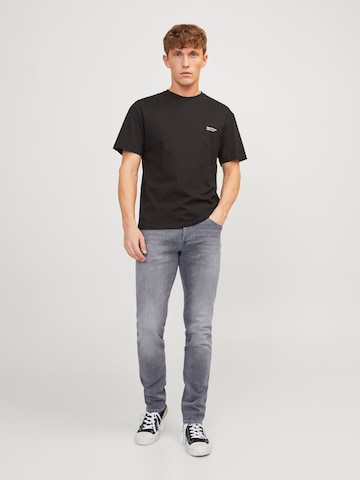 JACK & JONES - Slimfit Calças de ganga 'JJIGlenn JJIcon' em cinzento