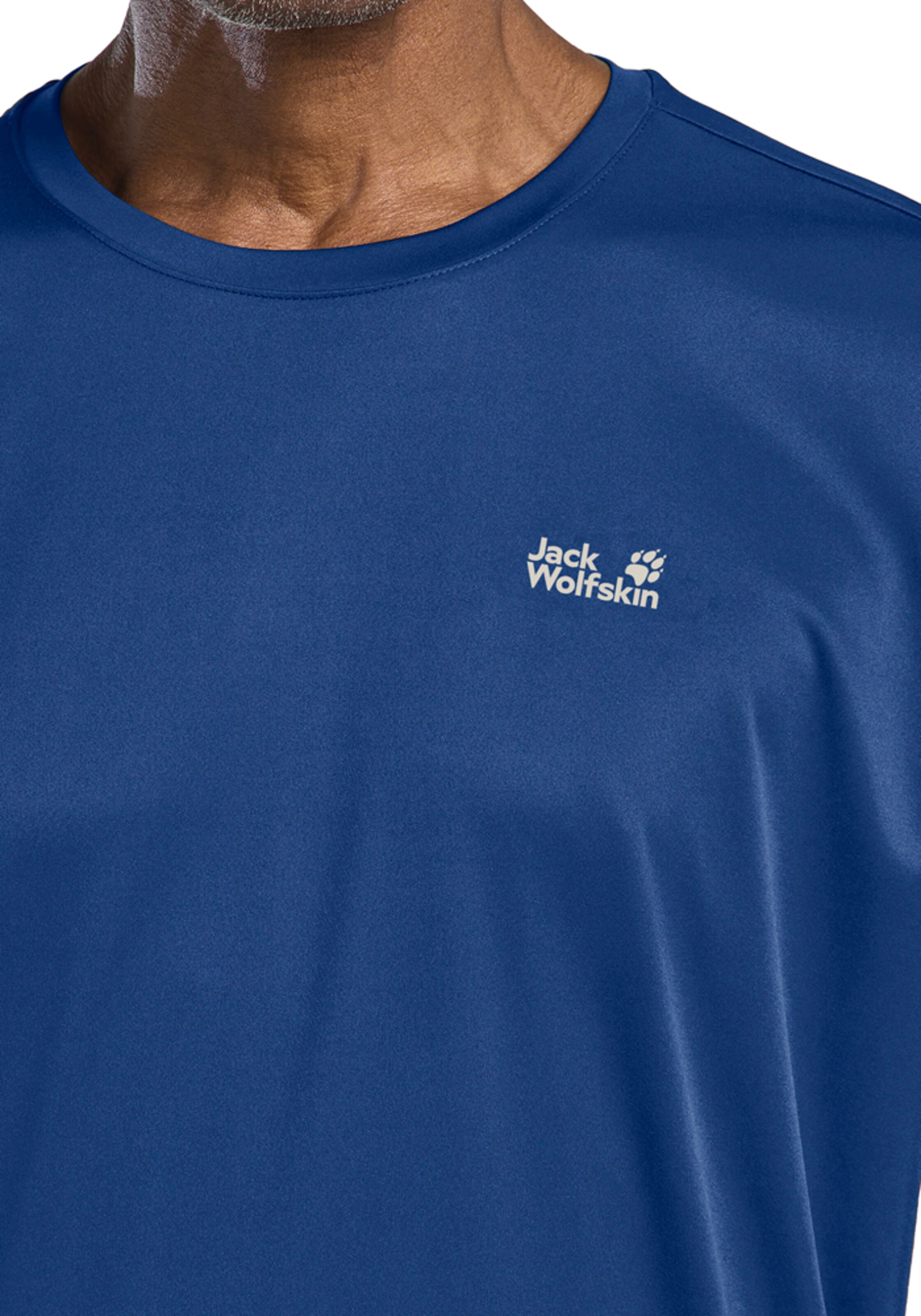 JACK WOLFSKIN Performance Shirt in Blue