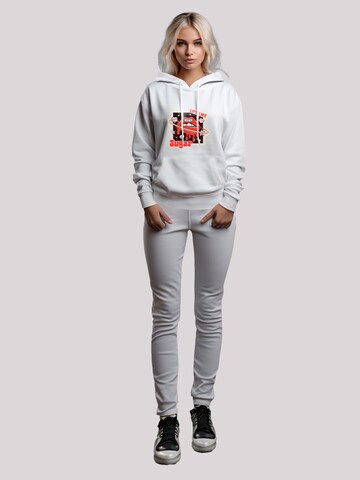 Sweat-shirt 'Lips like sugar retro fashion  Valentinstag' F4NT4STIC en blanc