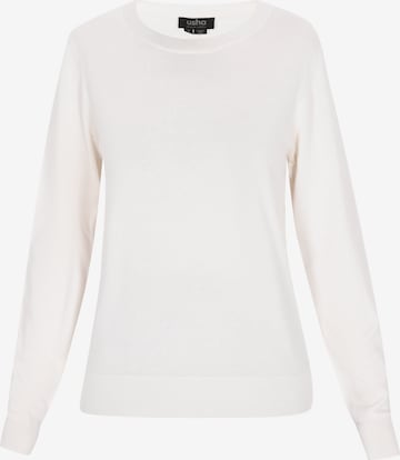 usha BLACK LABELPulover - bež boja: prednji dio