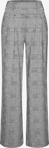 LASCANA - Pantalón plisado en negro: frente