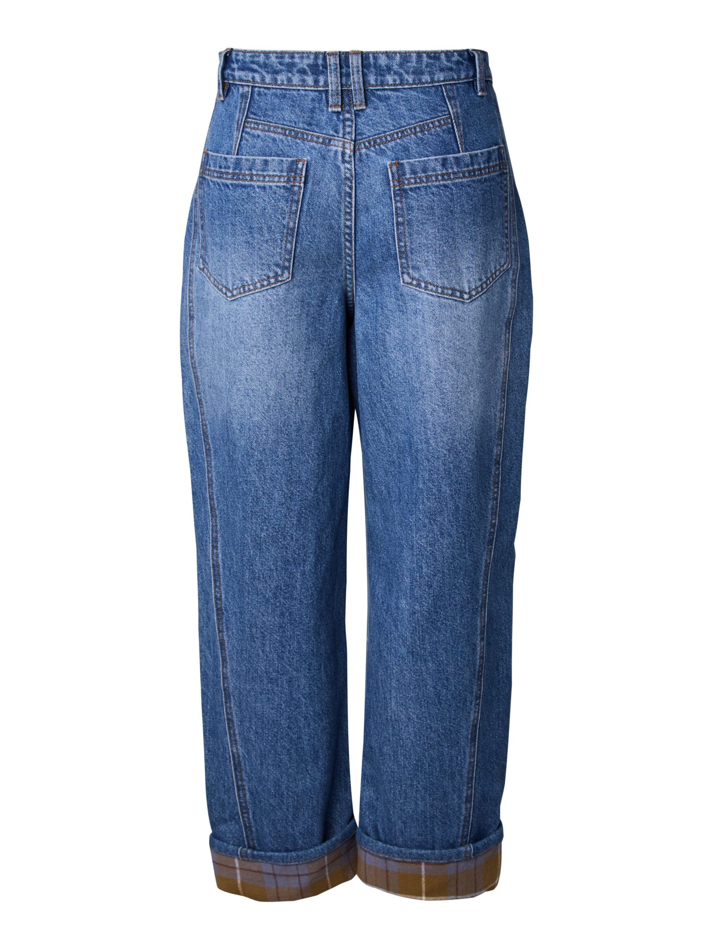 YAS Barrel Jeans 'YASLua' in Blue