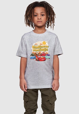 ABSOLUTE CULT Shirt 'Cars - Radiator Springs Group' in Grey: front