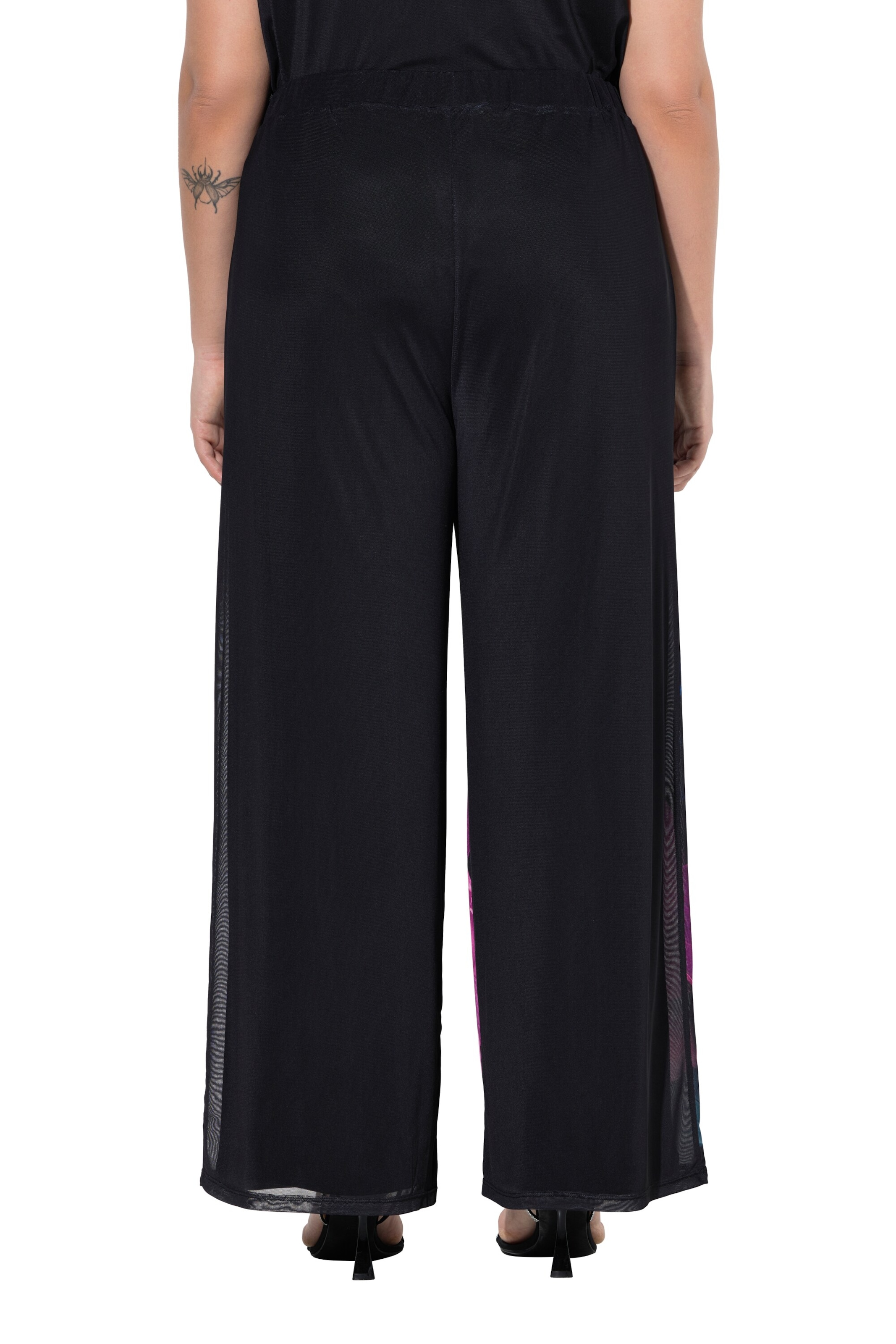 Ulla Popken Wide leg Trousers in Black