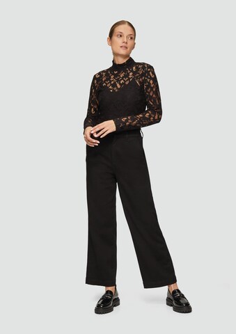 s.Oliver BLACK LABEL Shirt in Black