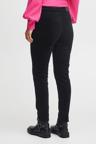 PULZ Jeans Regular Broek 'Mila' in Zwart