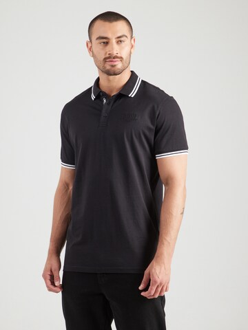 T-Shirt CAMP DAVID en noir : devant