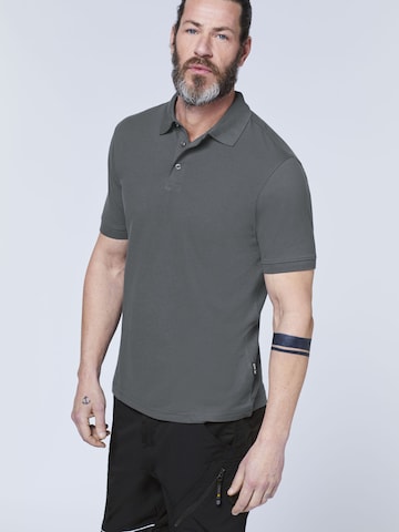 Expand Poloshirt in Grau