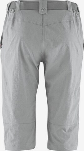 Maier Sports Regular Outdoor Pants 'Da-Capri el. - Kluane' in Grey