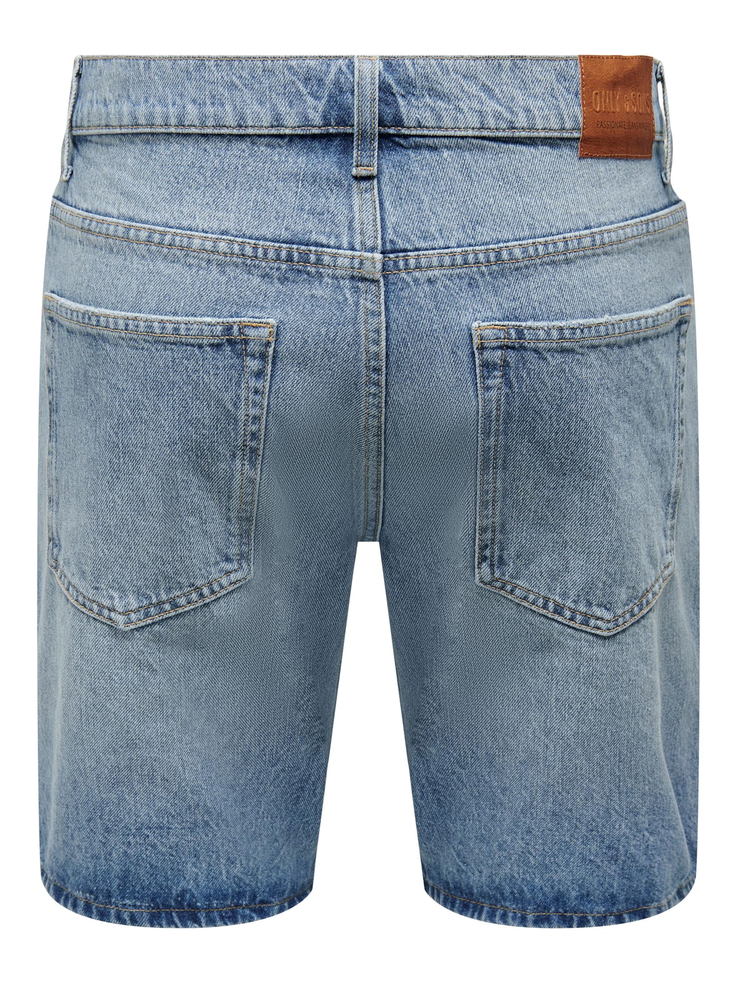 Regular Jean 'Edge' Only & Sons en bleu