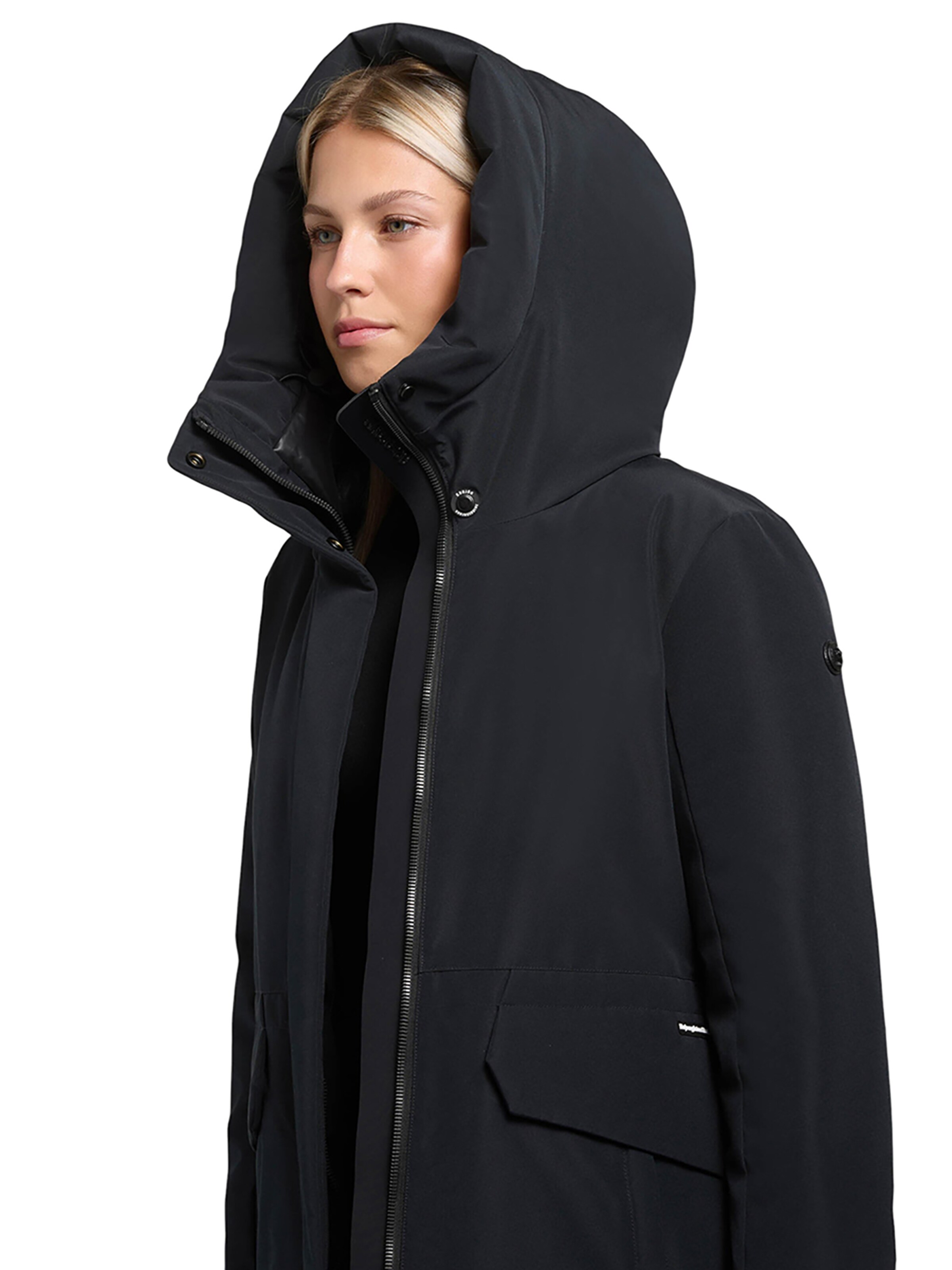 khujo Winter Jacket 'Sina' in Blue
