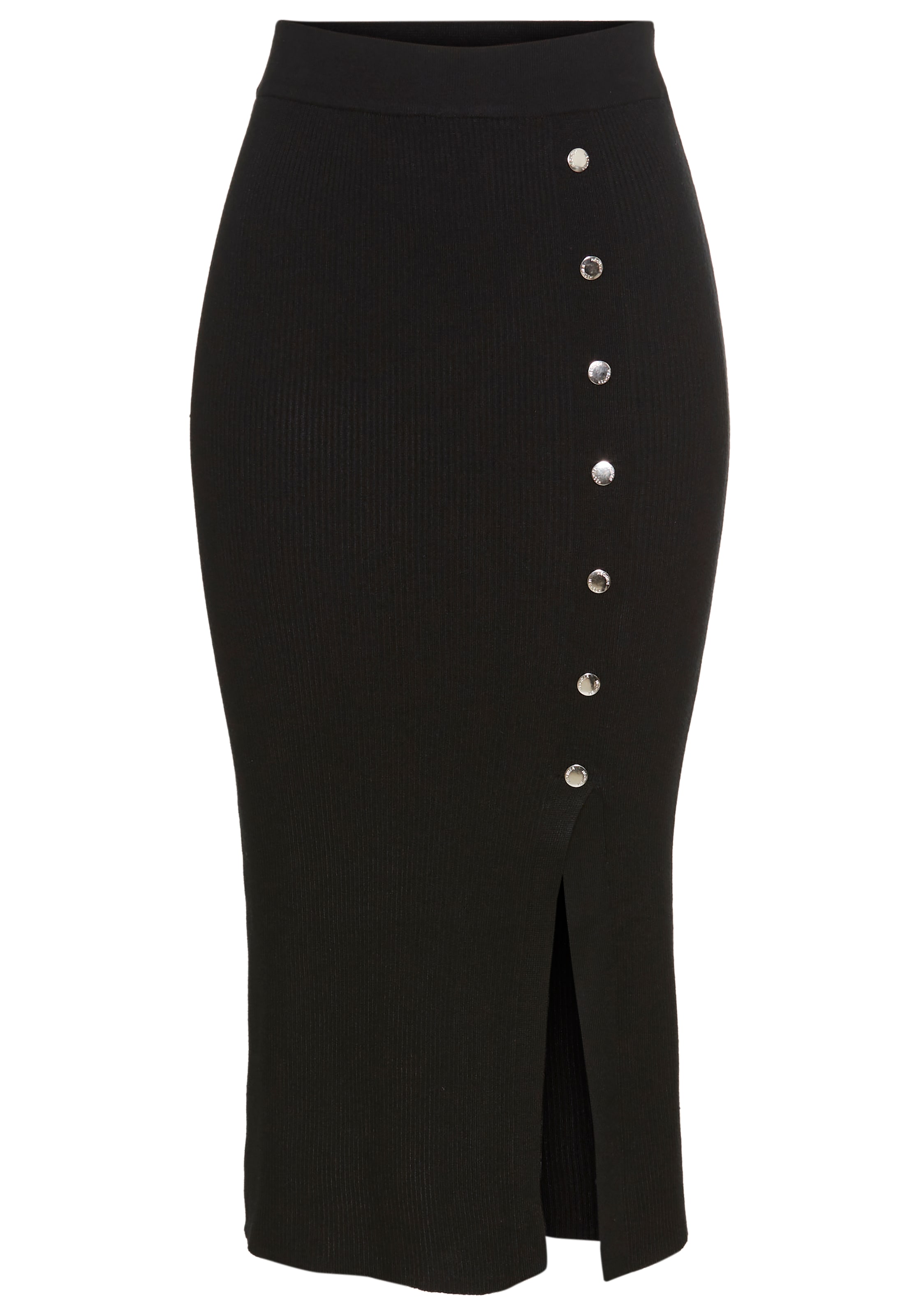 HECHTER PARIS Rock in Schwarz: Vorderseite