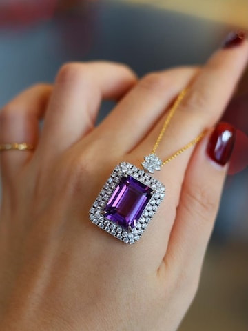 Pendentif LanLivia en violet