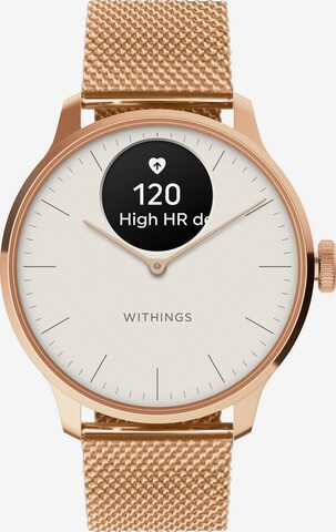 Withings Analoguhr in Pink