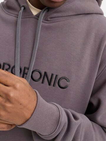 hydroponic - Sudadera 'Hydroponic Regular-Fit Brand Embroidered Hoodie' en gris