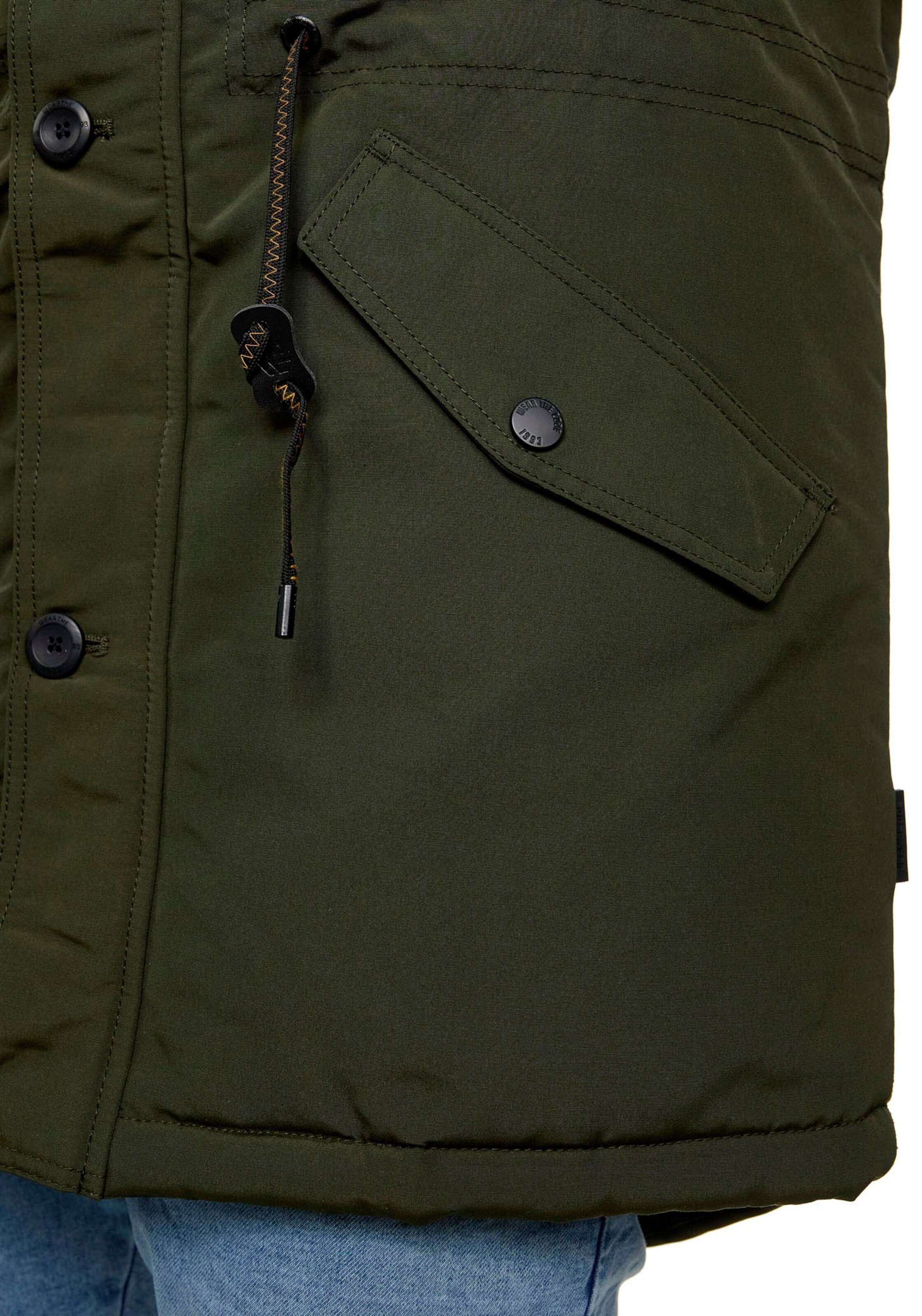 INDICODE JEANS Parka in Grün