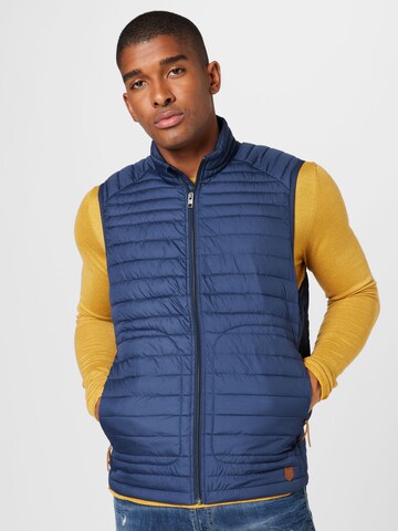 JACK & JONES Vest 'KICK' in Blue: front