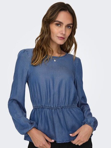 ONLY Bluse 'PEMA METTE' in Blau