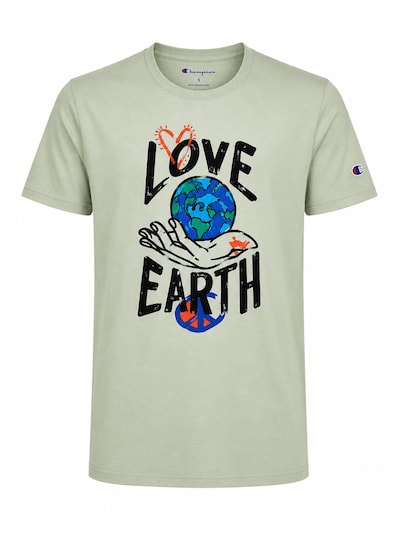 Champion Camiseta en M en verde, Vista del producto