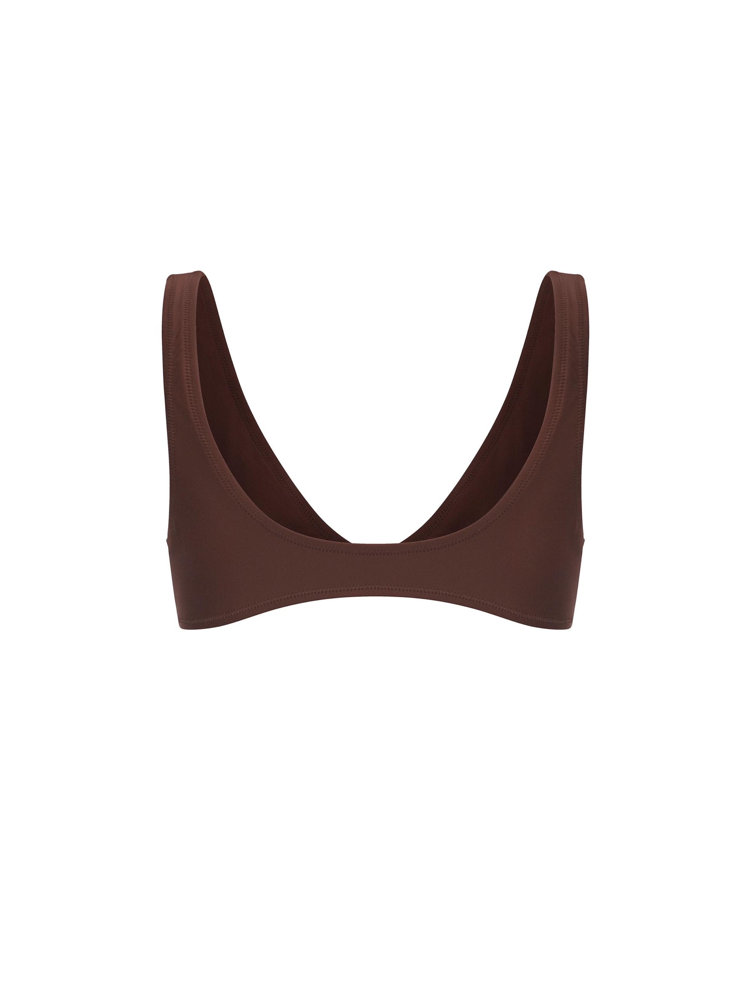 cfab (formerly creamy fabrics) Bustier Bikinitop 'Bikini Top'‌‌‌‌‌‌‌‌ in Braun
