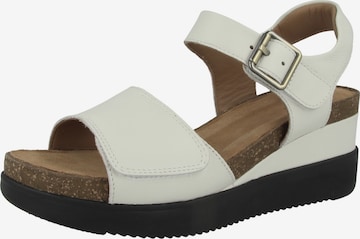 CLARKS Sandale 'Lizby' in Weiß: front