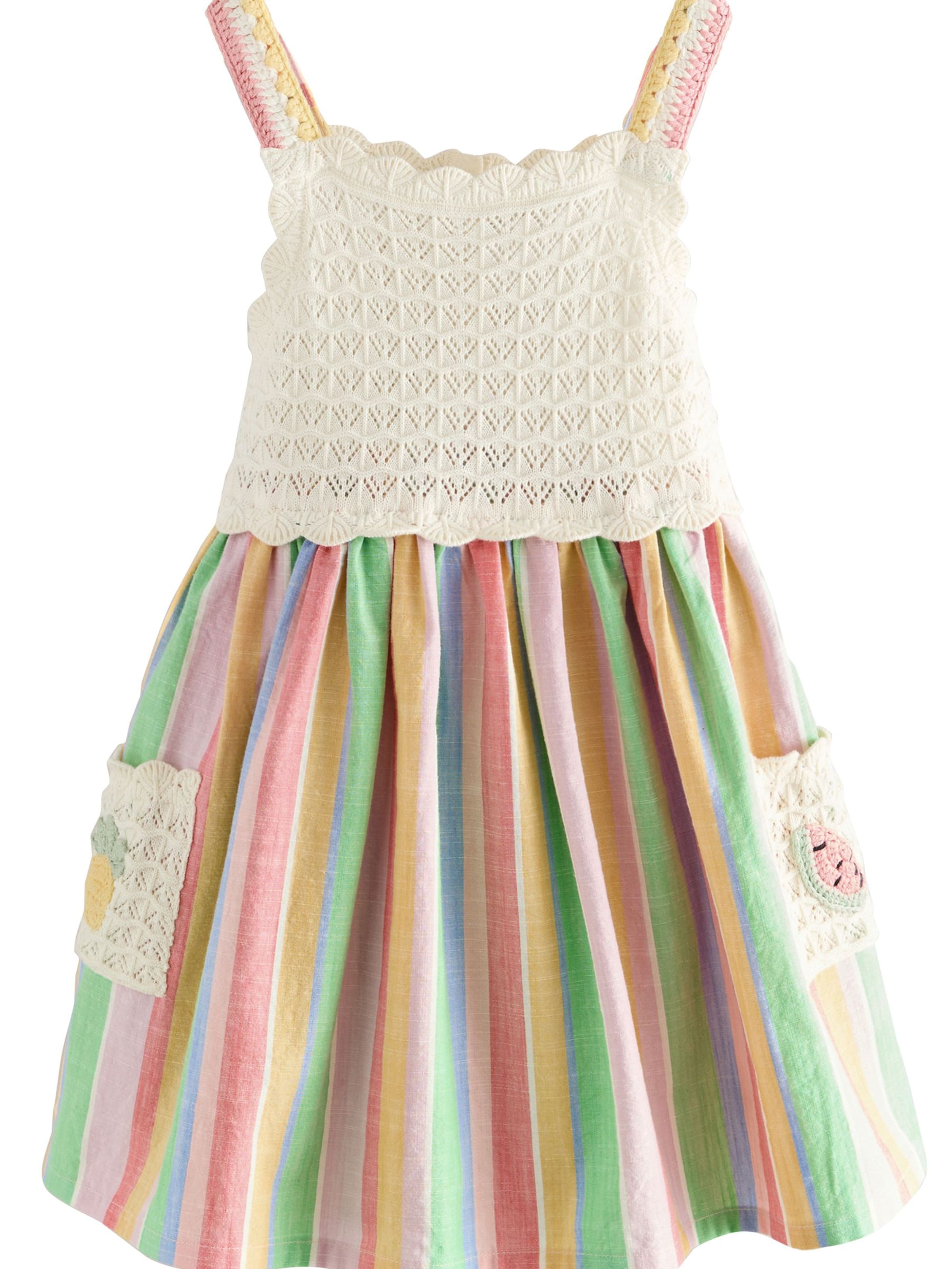 Next Šaty – mix barev: přední strana