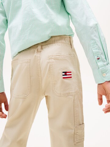 TOMMY HILFIGER - regular Pantalón en beige