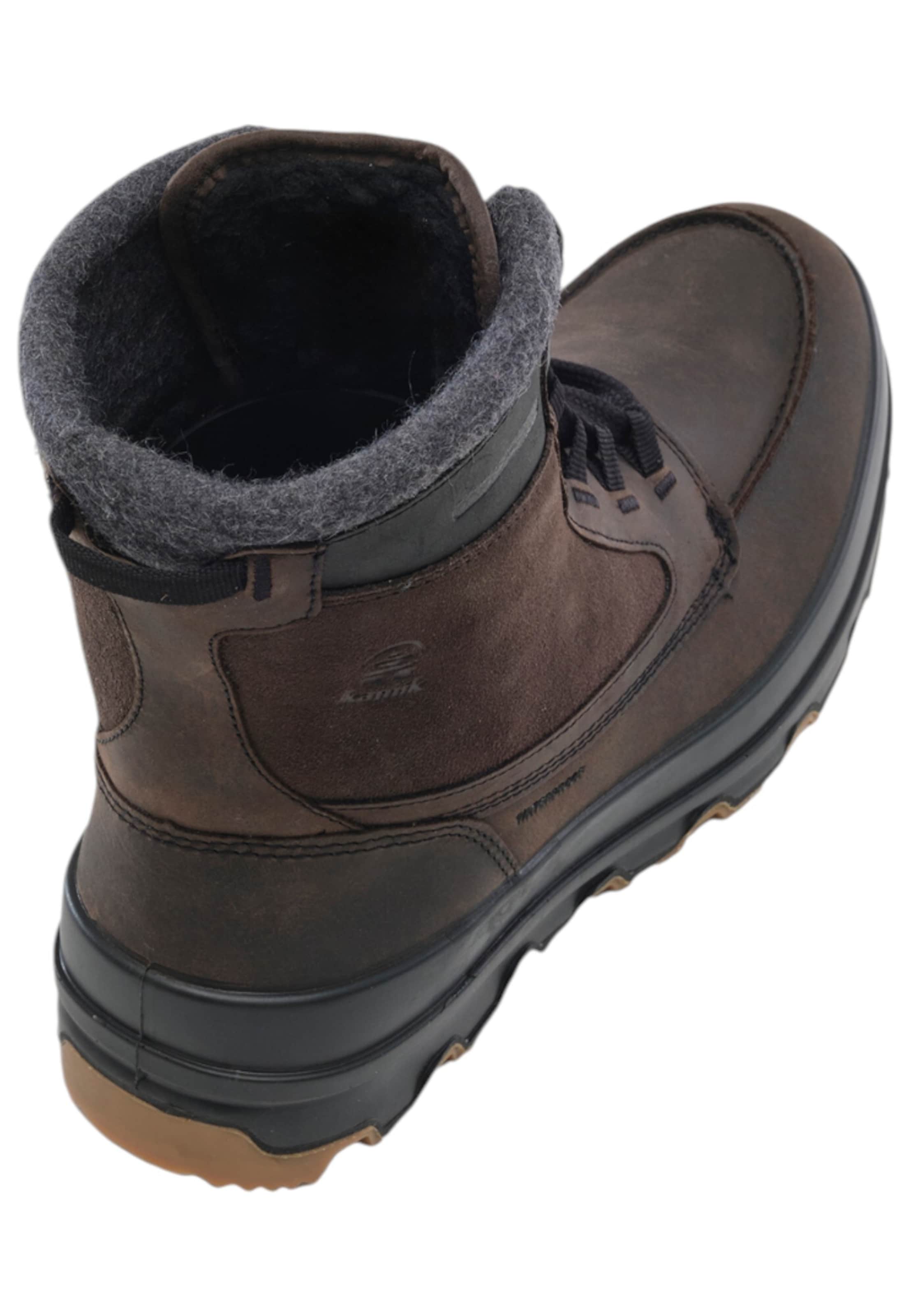 Bottes à lacets Kamik en marron