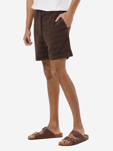 Regular Pantalon 'Resort' Denim Factory en marron