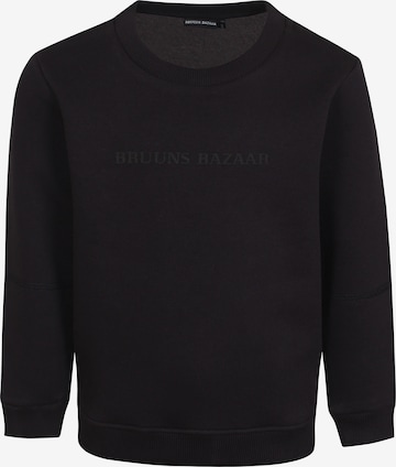 Bruuns Bazaar Kids Sweatshirt 'Hans' in Black: front