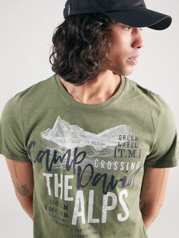 CAMP DAVID T-Shirt in Grün